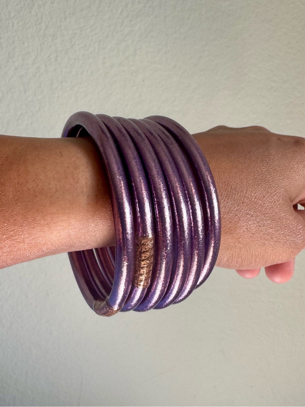 Budhagirl- set of 6 in Lilac Purple